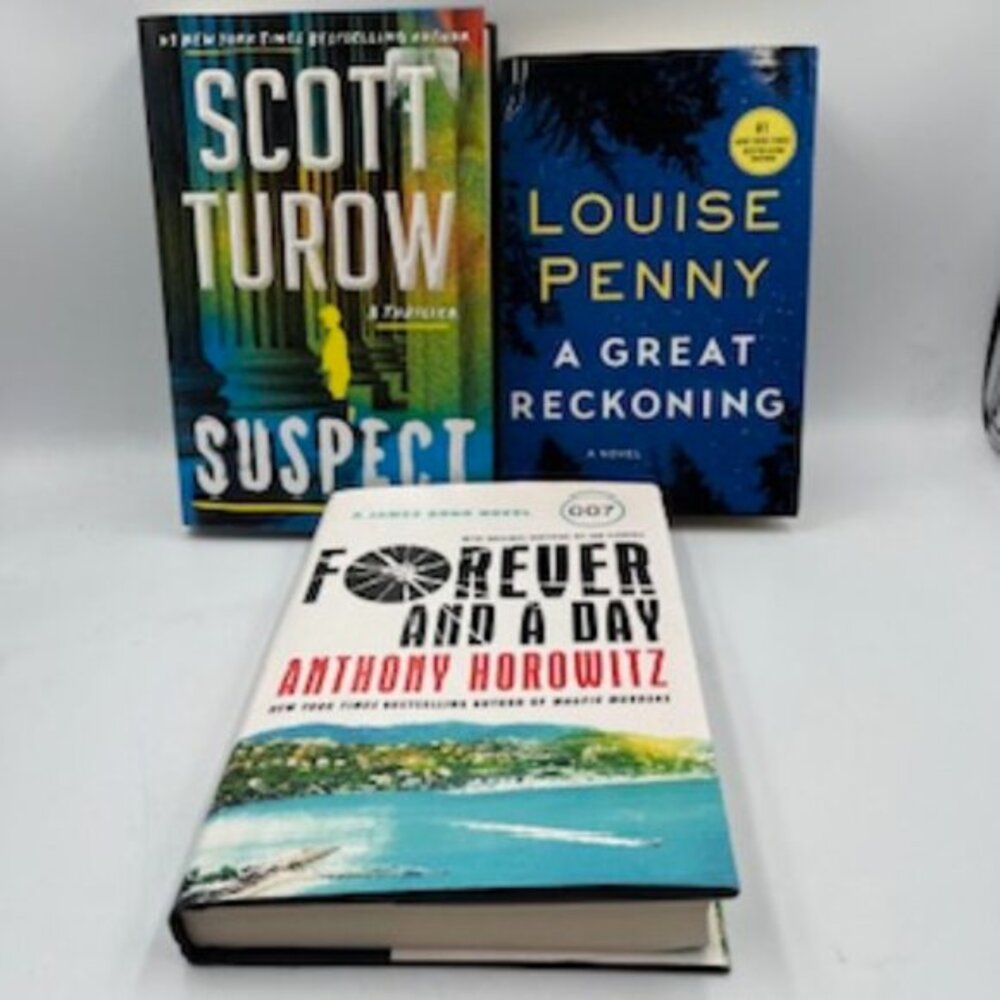 Adventure‎ And Action Novels Set Of 3